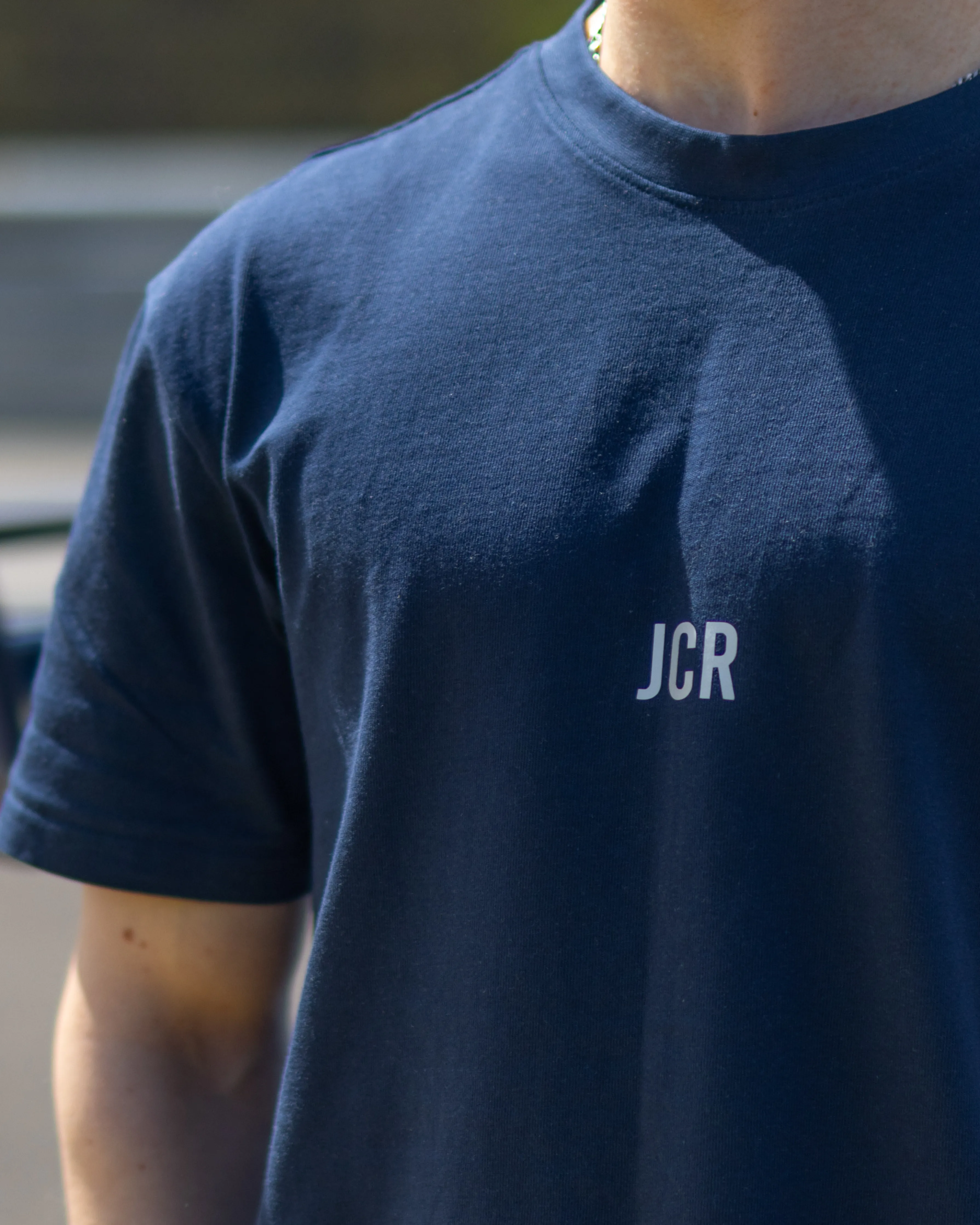 NAVY OVERSIZED TEE