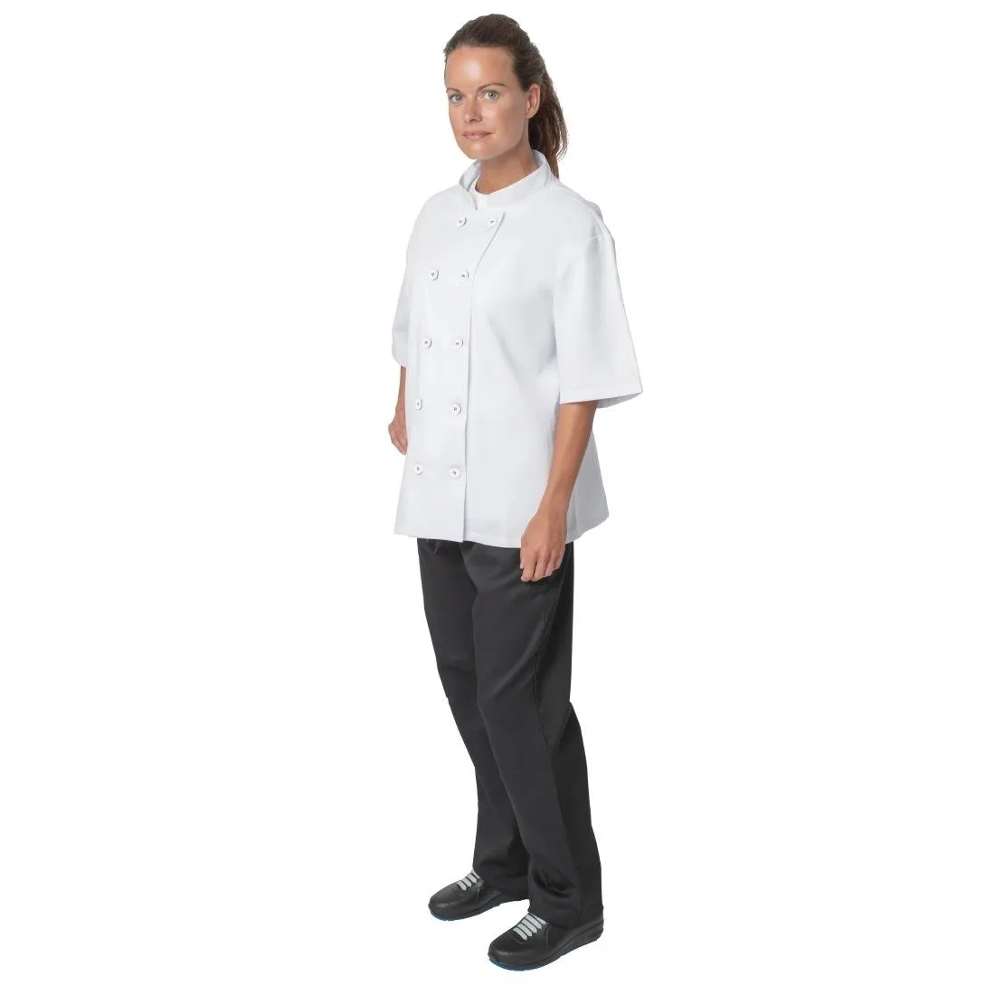 Nisbets Essentials Chef Jacket White XS (2 Pack)