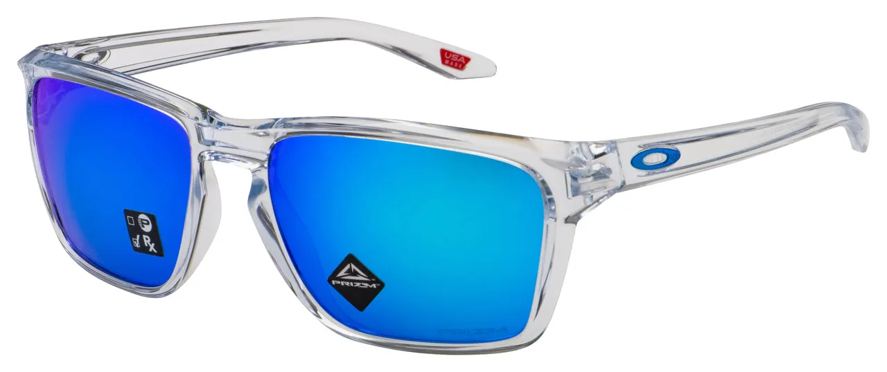 Oakley Sylas Polished Clear Prizm Sapphire