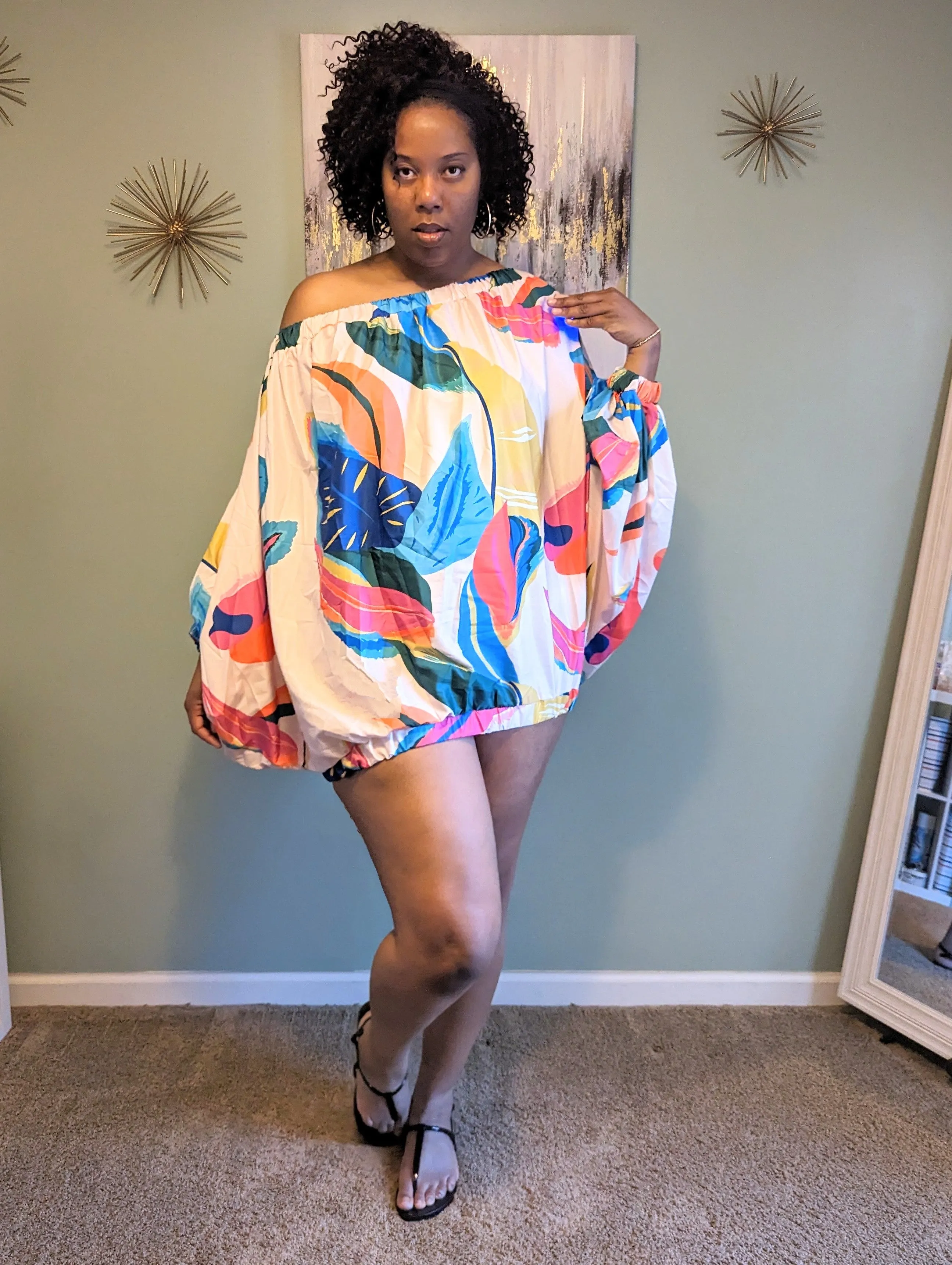 OFF THE SHOULDER DRESS