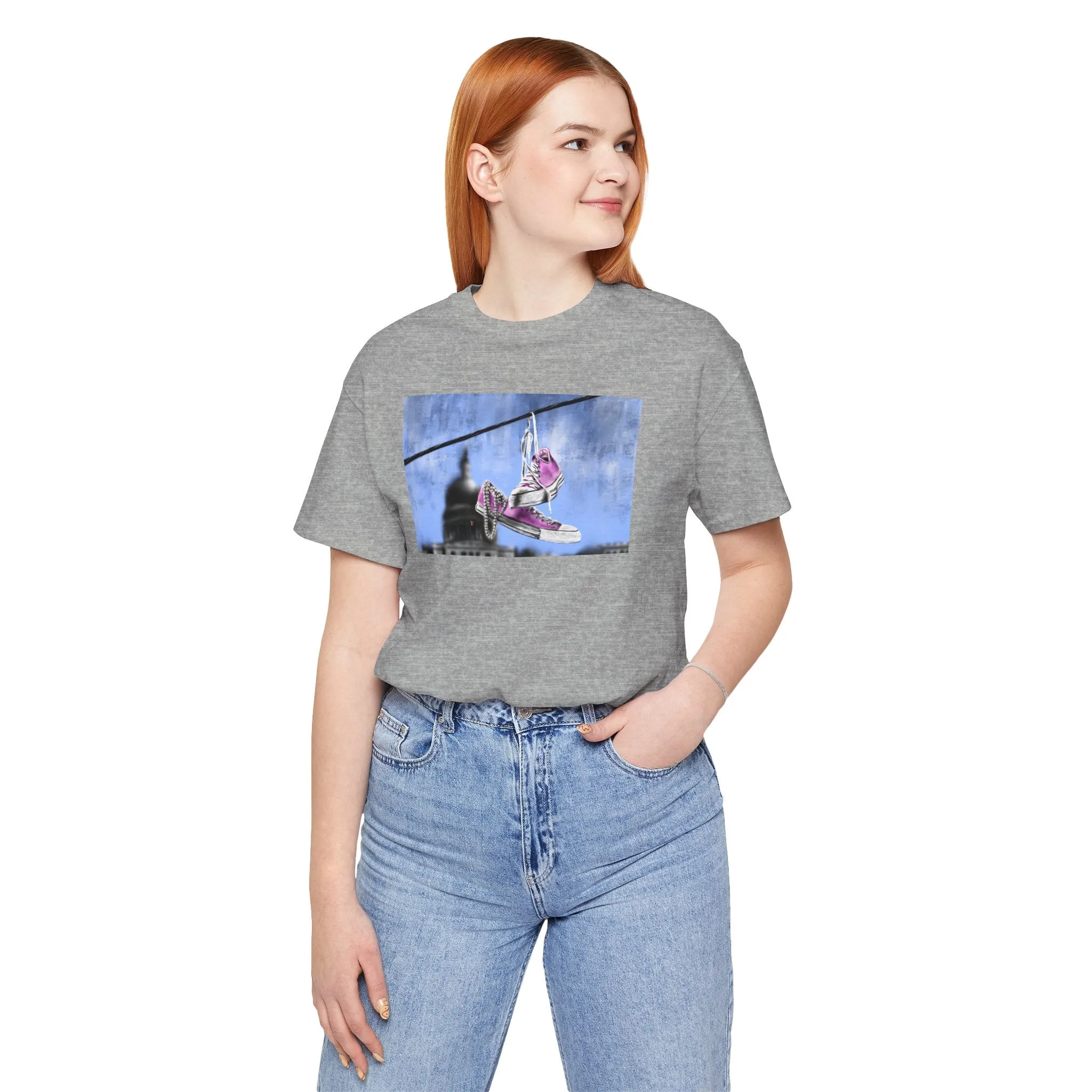 Oh So Pretty Pink | Chucks & Pearls Unisex T-Shirt