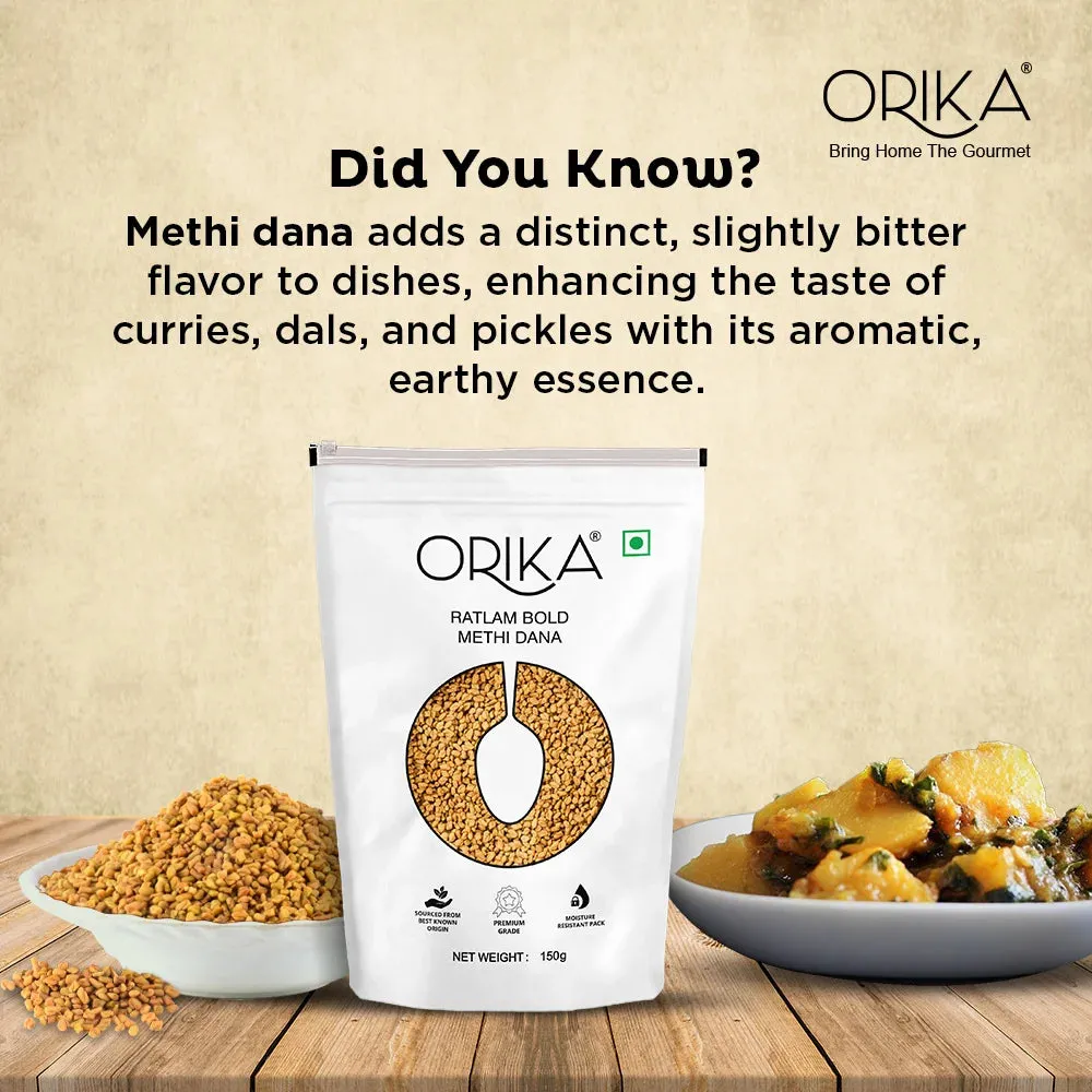 Orika Ratlam Bold Methi Dana, 150g