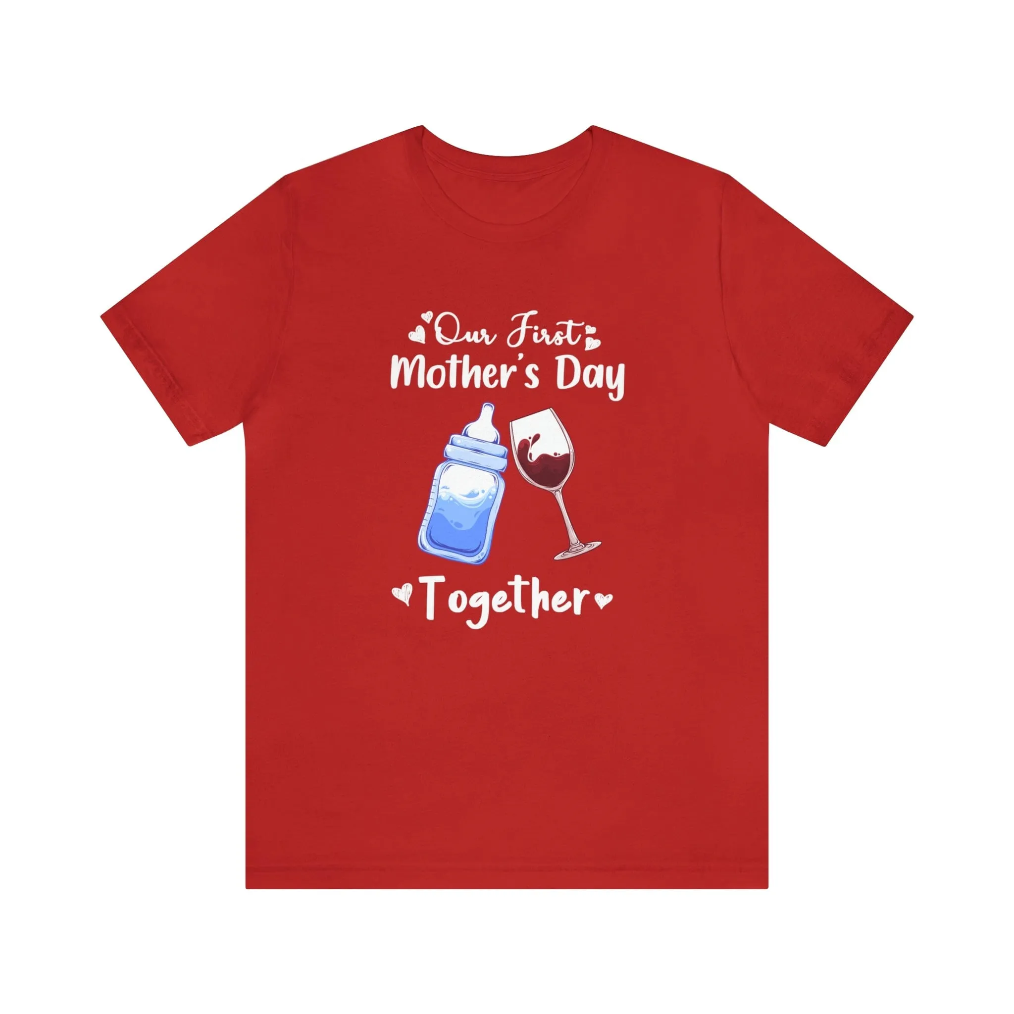 Our first mother's Day Together Infant Baby Rib Bodysuit