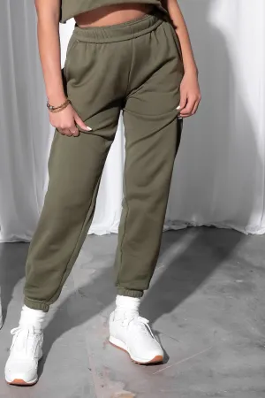 Oversized Jogger - Pine