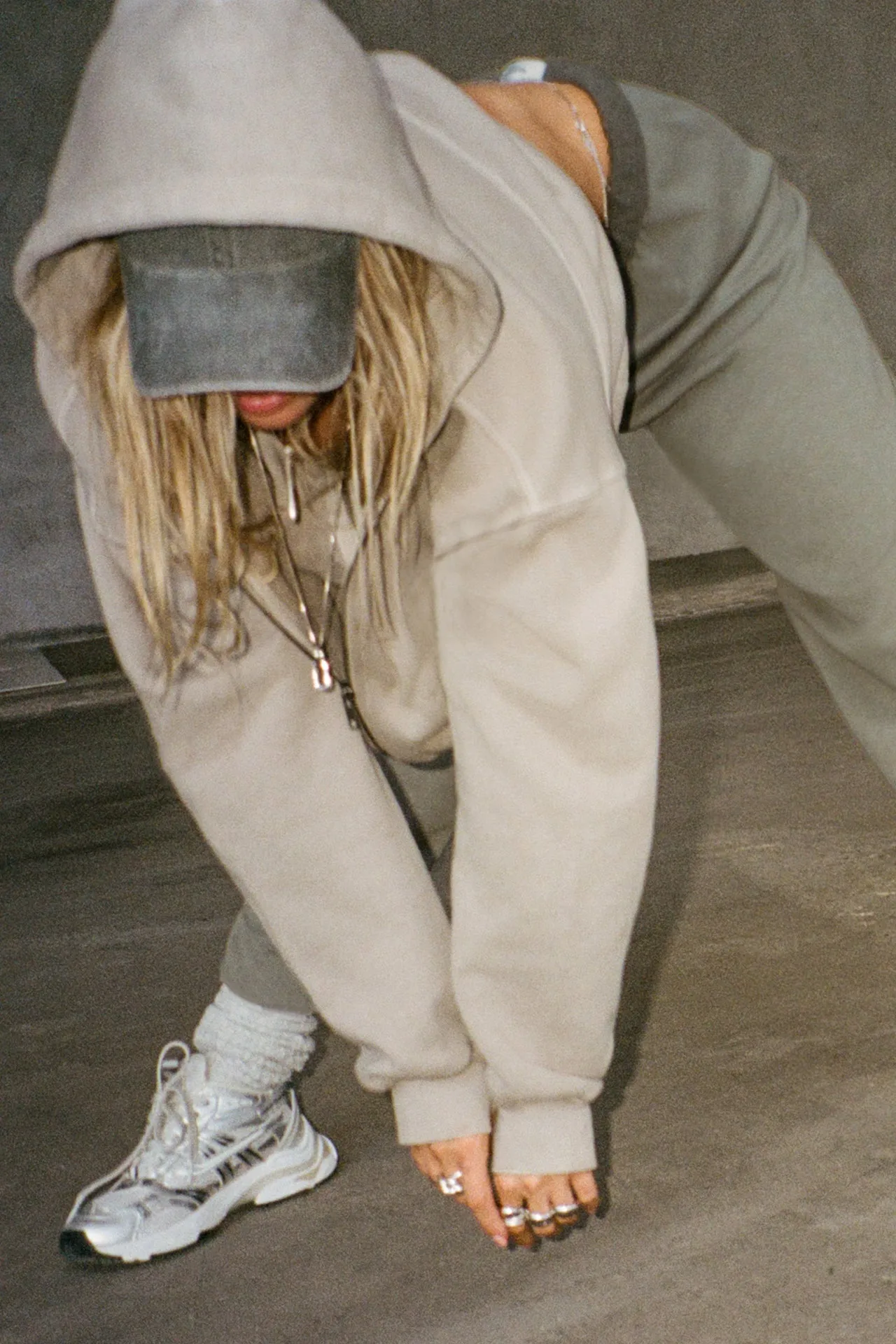 Oversized Zip Hoodie