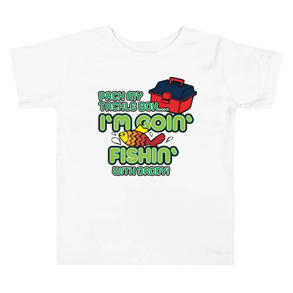 Pack My Tackle Box, 5T Toddler Short Sleeve Tee (Boy)