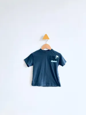 Palm Tree Skull Tee // 12-18M