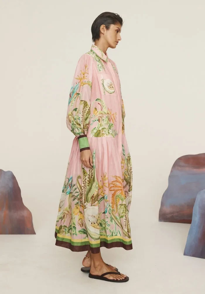 Papaya Shirtdress