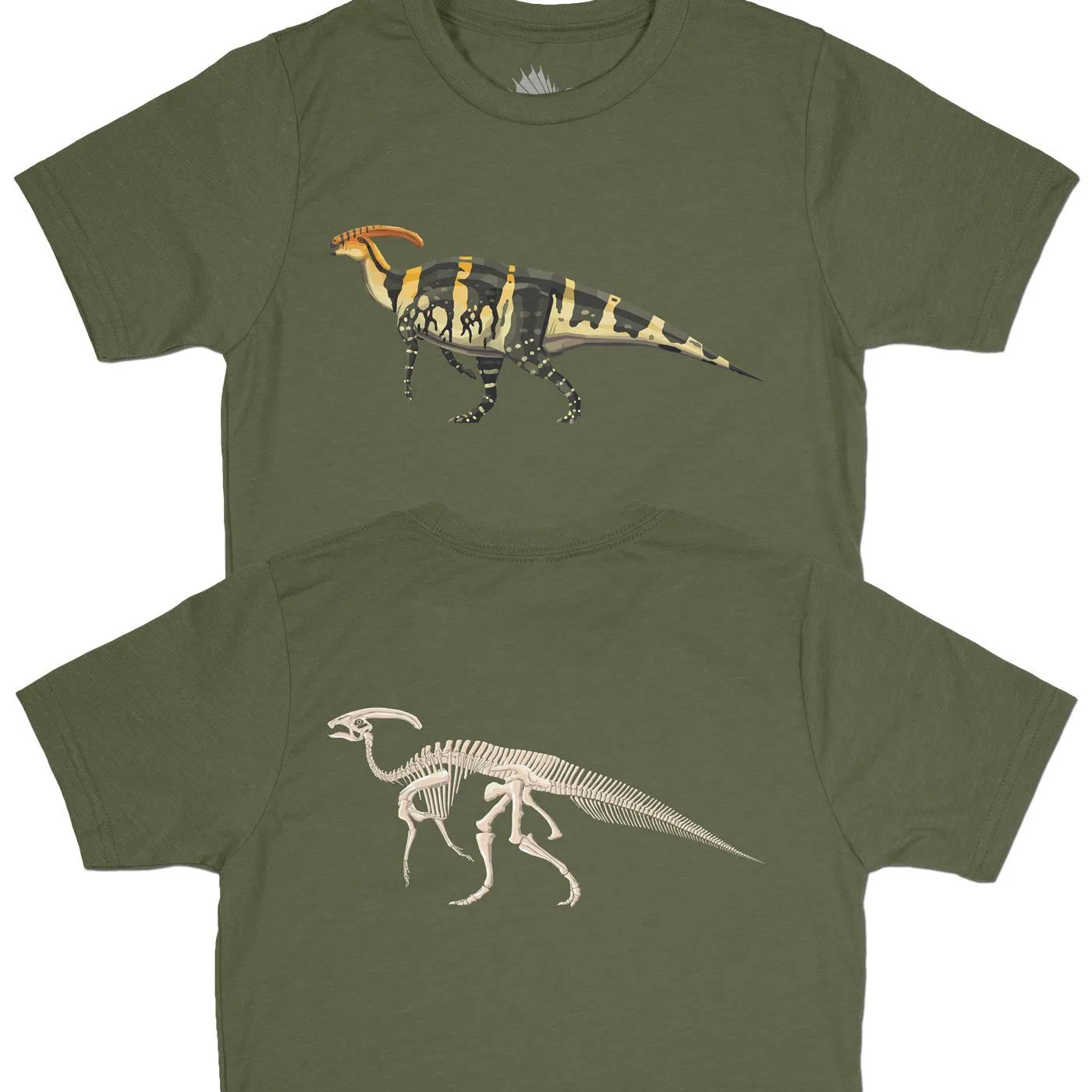 Parasaurolophus Fossil Fusion™ Kids Dinosaur T-Shirt