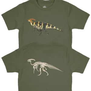 Parasaurolophus Fossil Fusion™ Kids Dinosaur T-Shirt