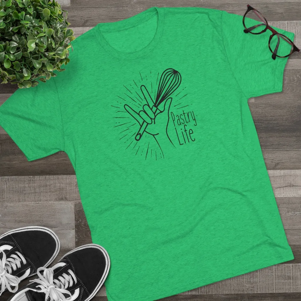 Pastry Life Men's Tri-Blend Crew Tee