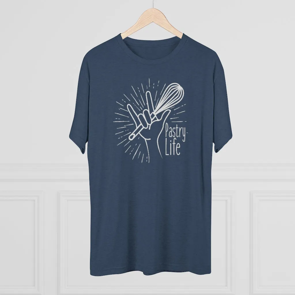 Pastry Life Men's Tri-Blend Crew Tee