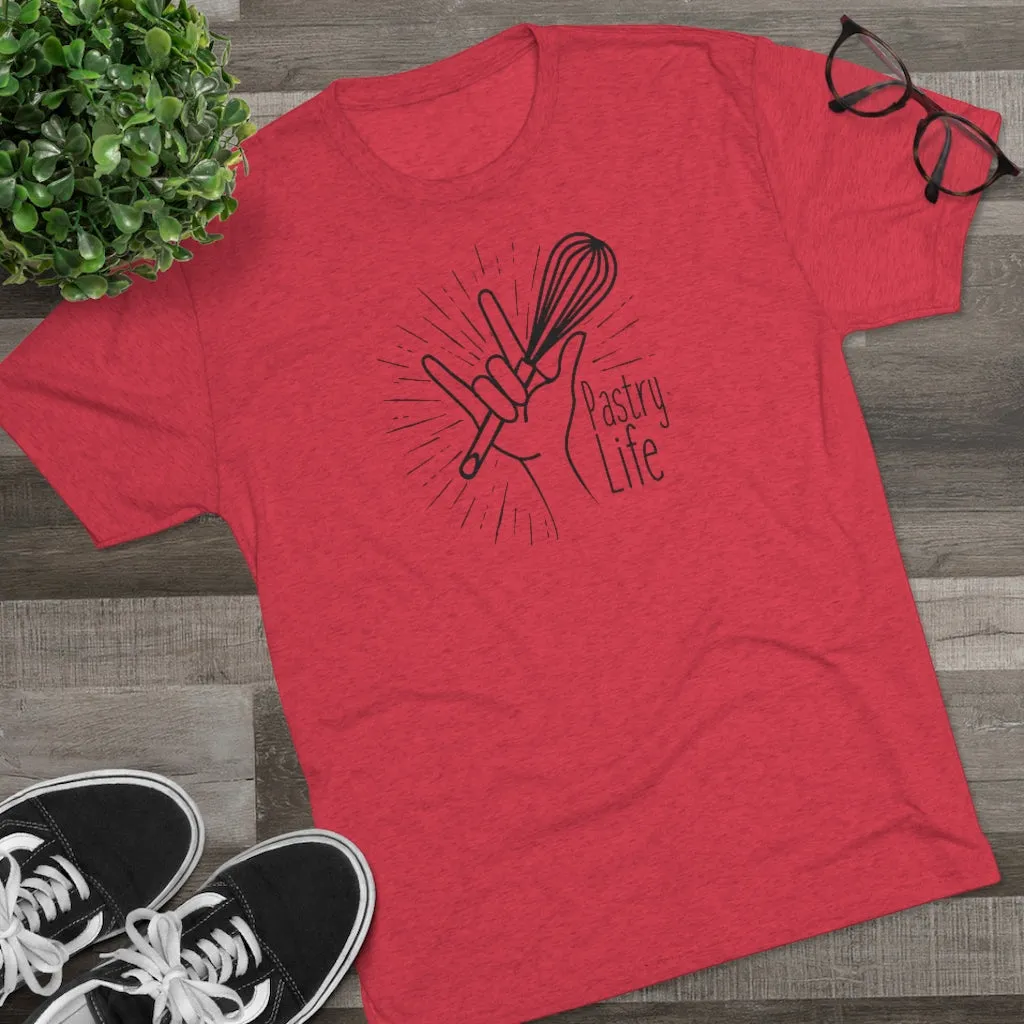Pastry Life Men's Tri-Blend Crew Tee