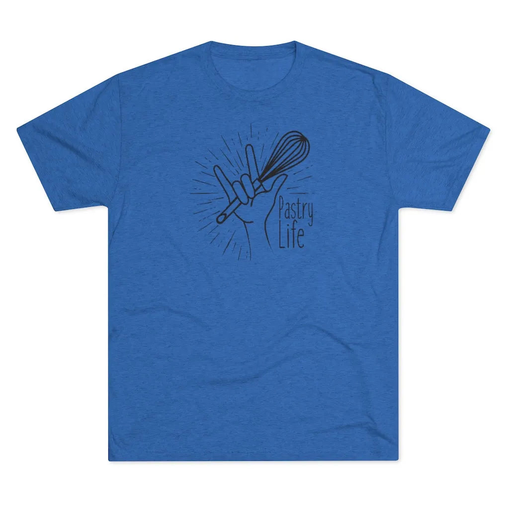Pastry Life Men's Tri-Blend Crew Tee