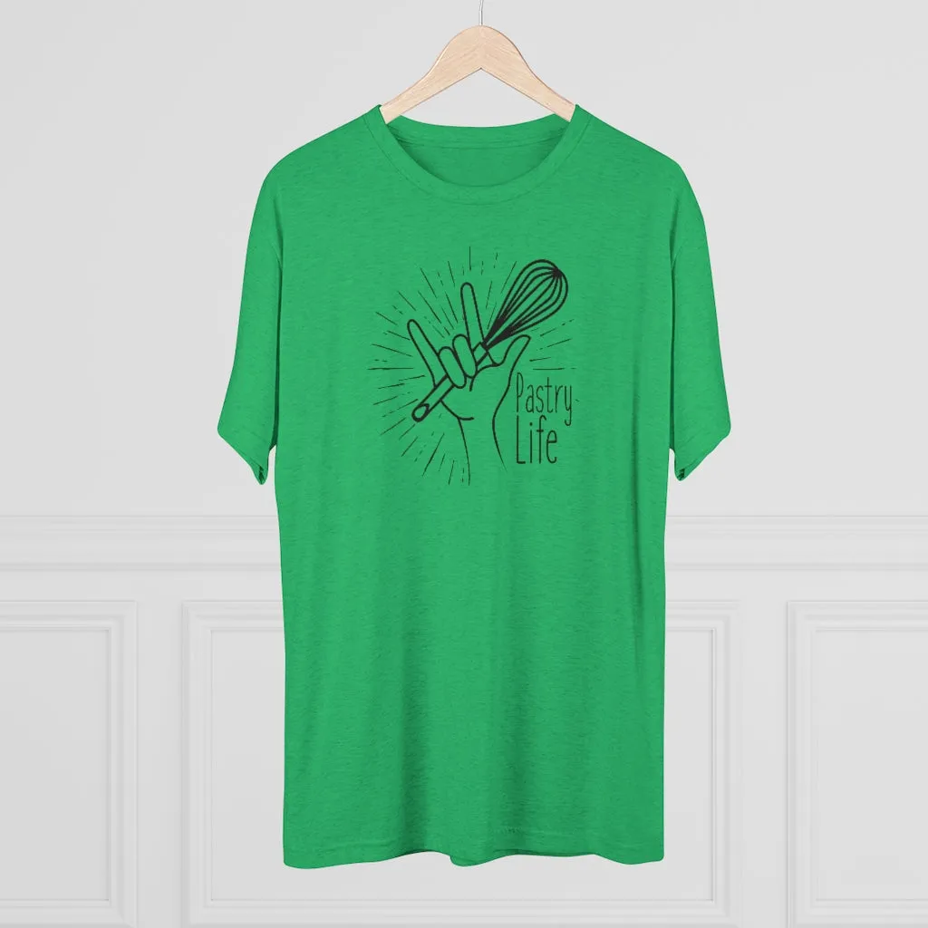 Pastry Life Men's Tri-Blend Crew Tee