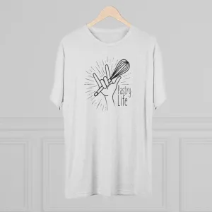 Pastry Life Men's Tri-Blend Crew Tee