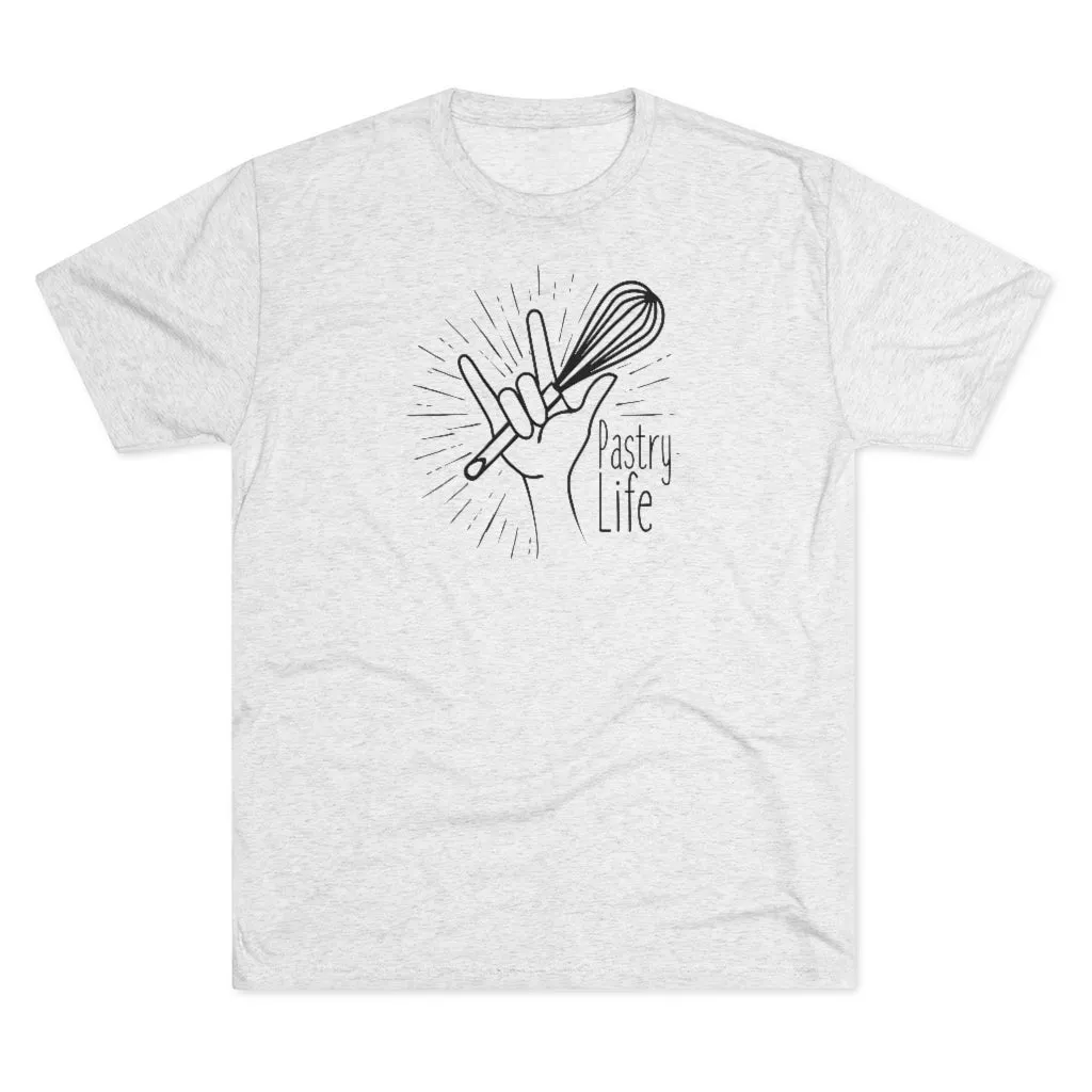 Pastry Life Men's Tri-Blend Crew Tee
