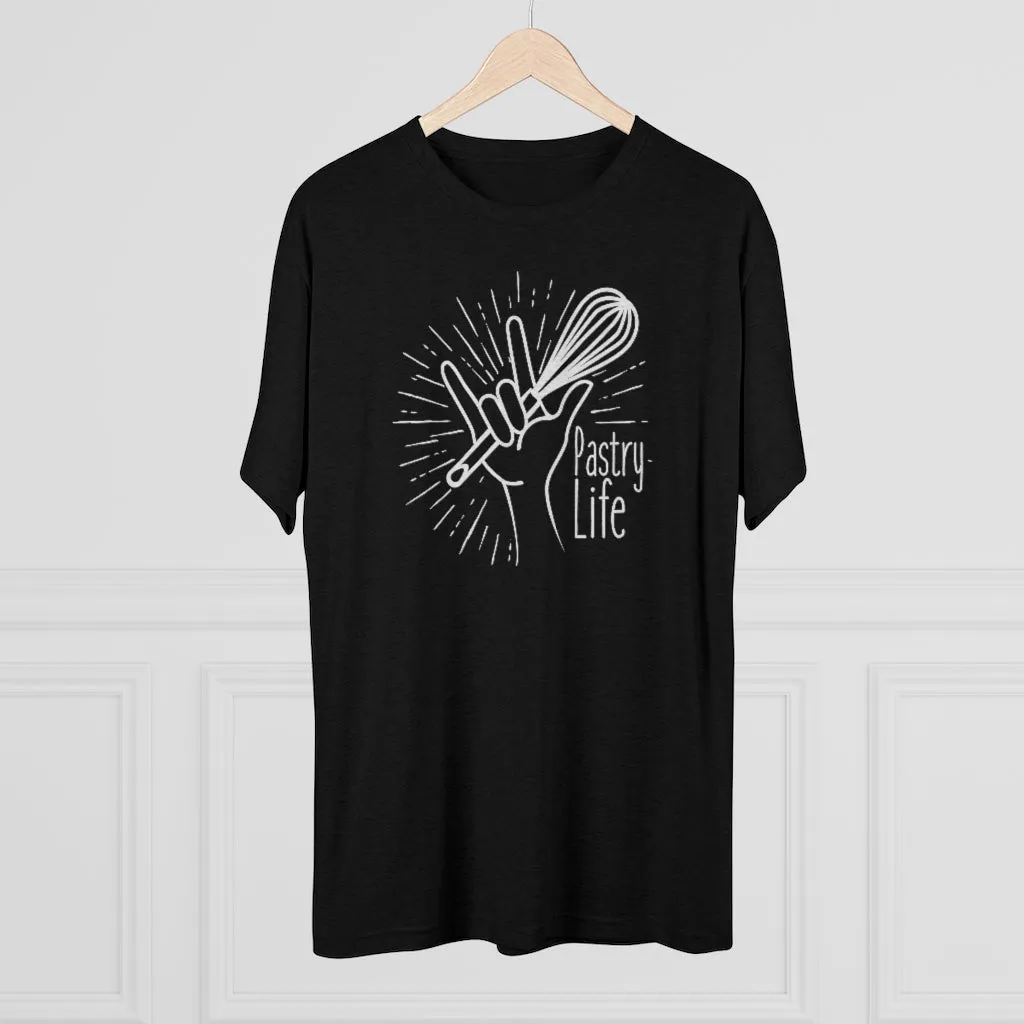 Pastry Life Men's Tri-Blend Crew Tee