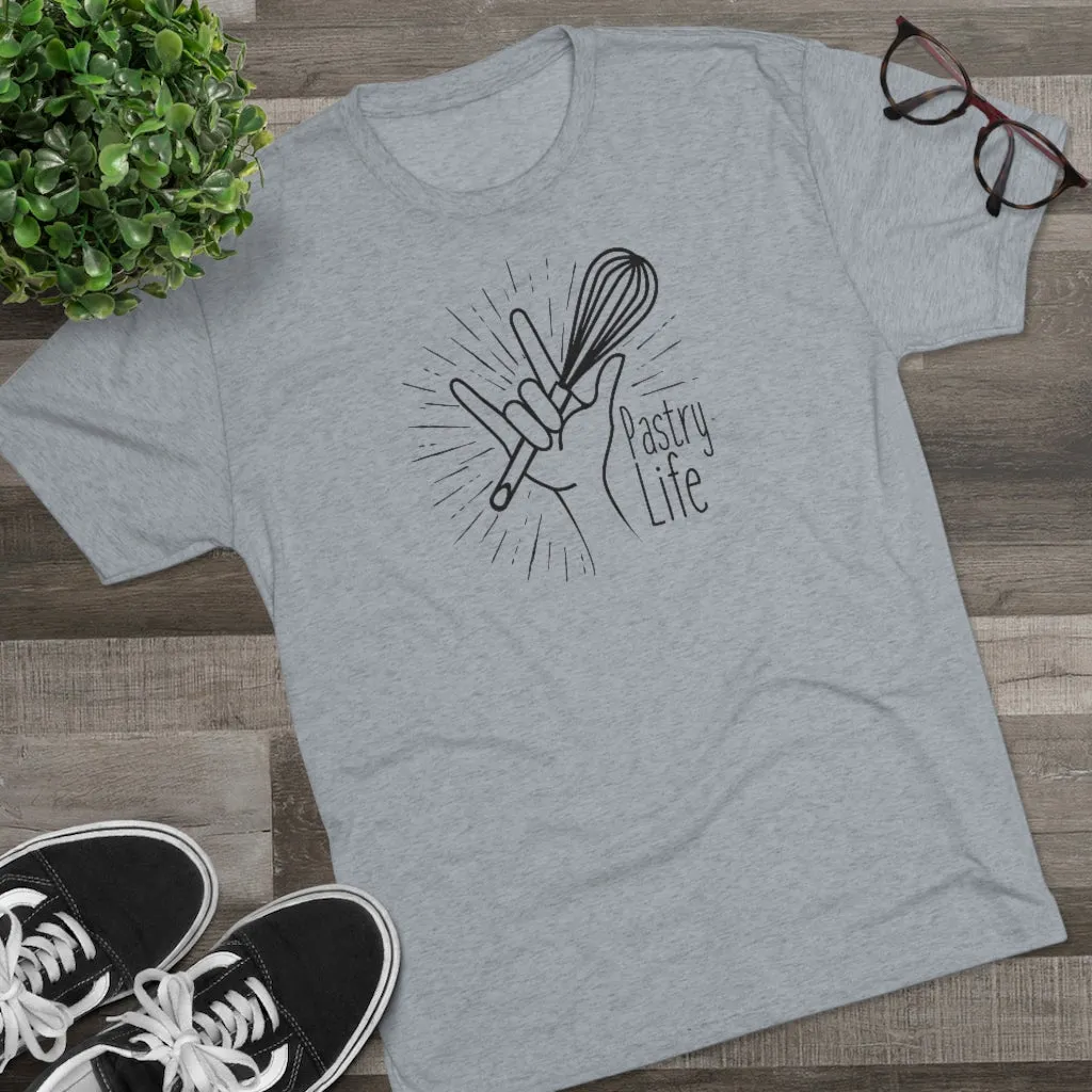 Pastry Life Men's Tri-Blend Crew Tee