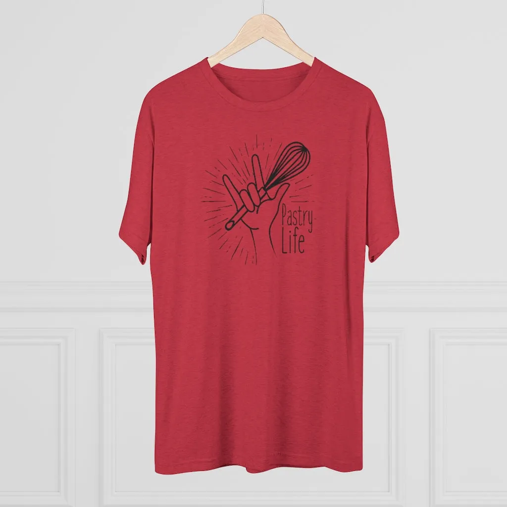 Pastry Life Men's Tri-Blend Crew Tee