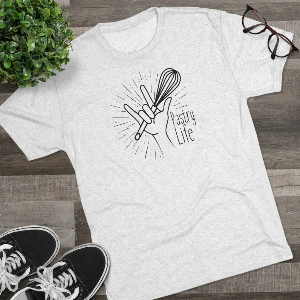 Pastry Life Men's Tri-Blend Crew Tee