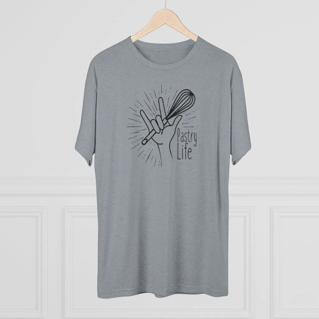 Pastry Life Men's Tri-Blend Crew Tee