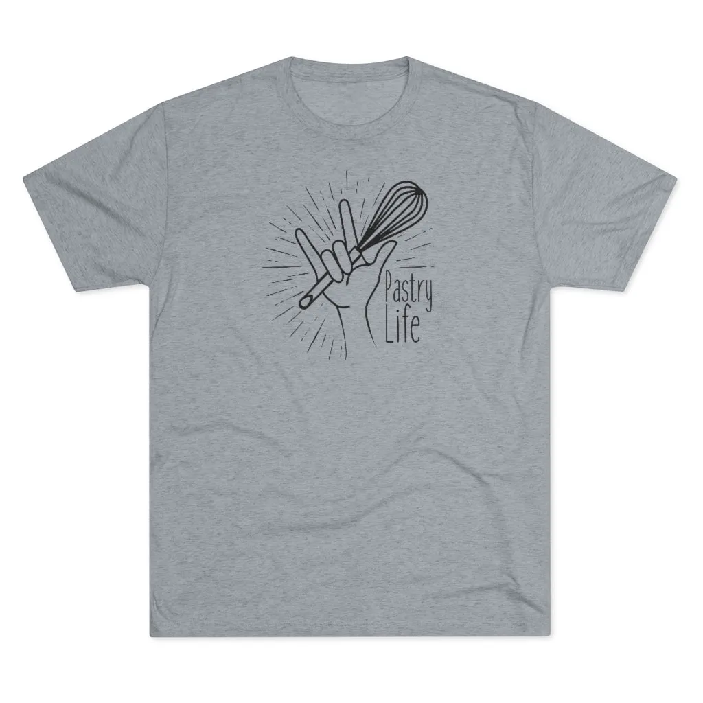 Pastry Life Men's Tri-Blend Crew Tee
