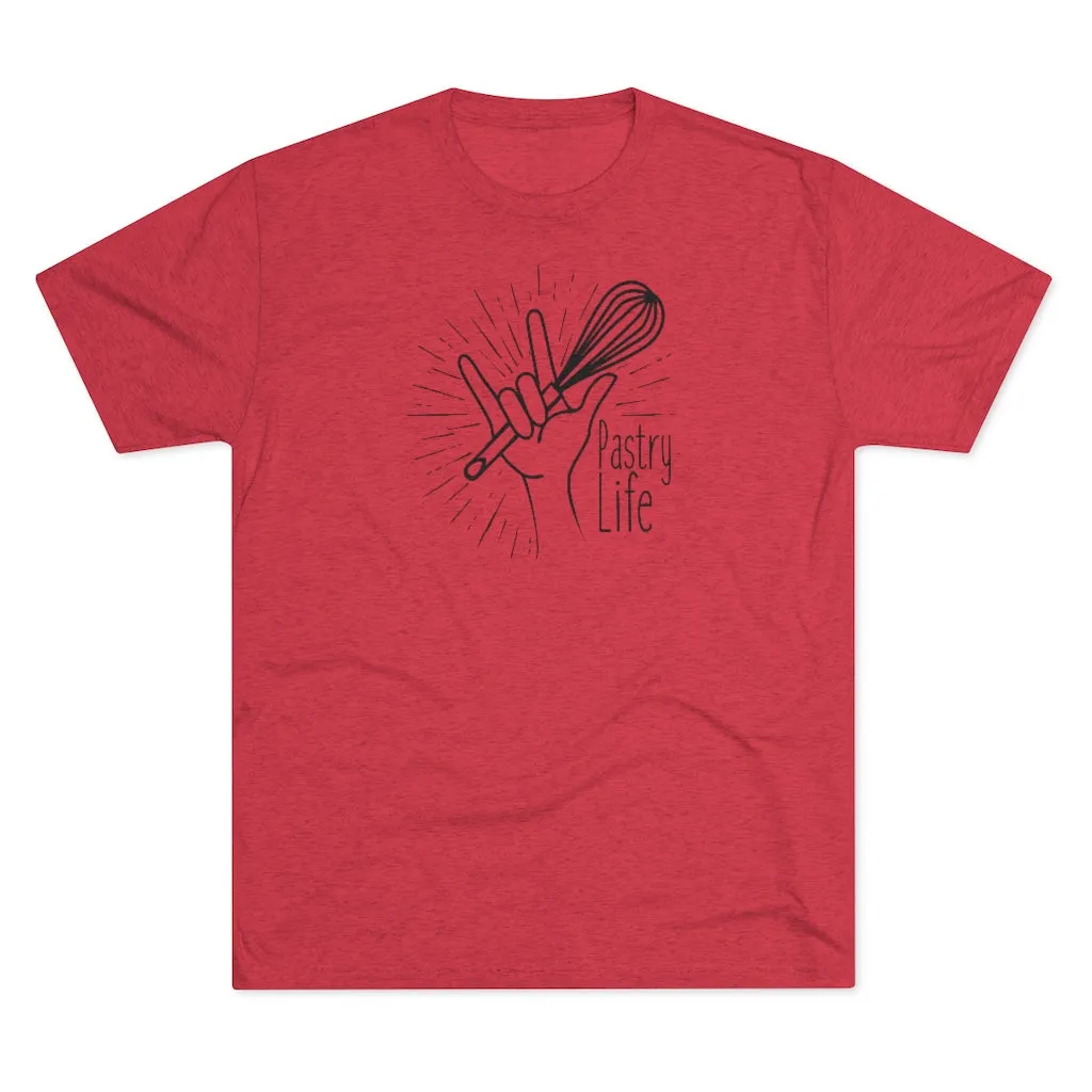 Pastry Life Men's Tri-Blend Crew Tee