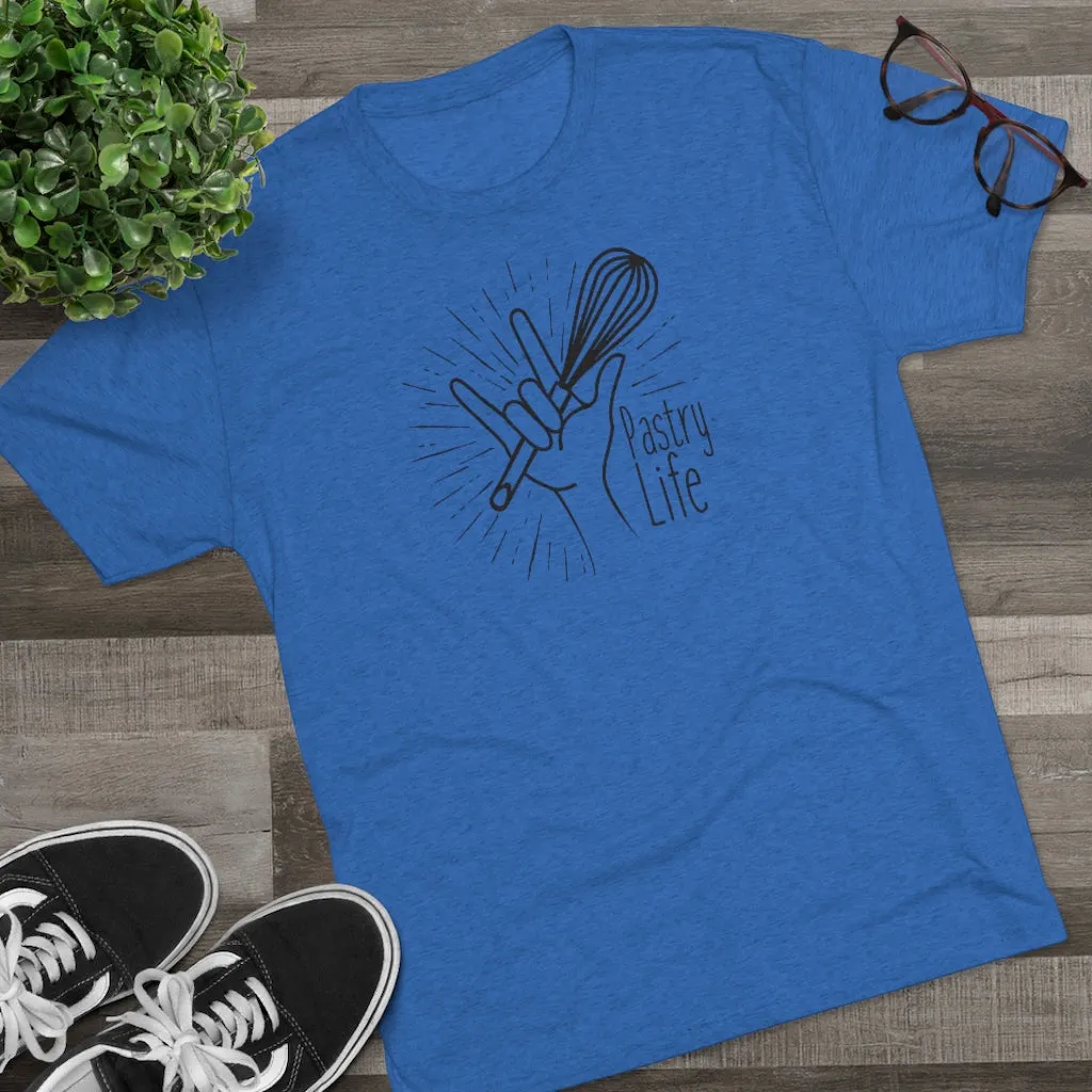 Pastry Life Men's Tri-Blend Crew Tee