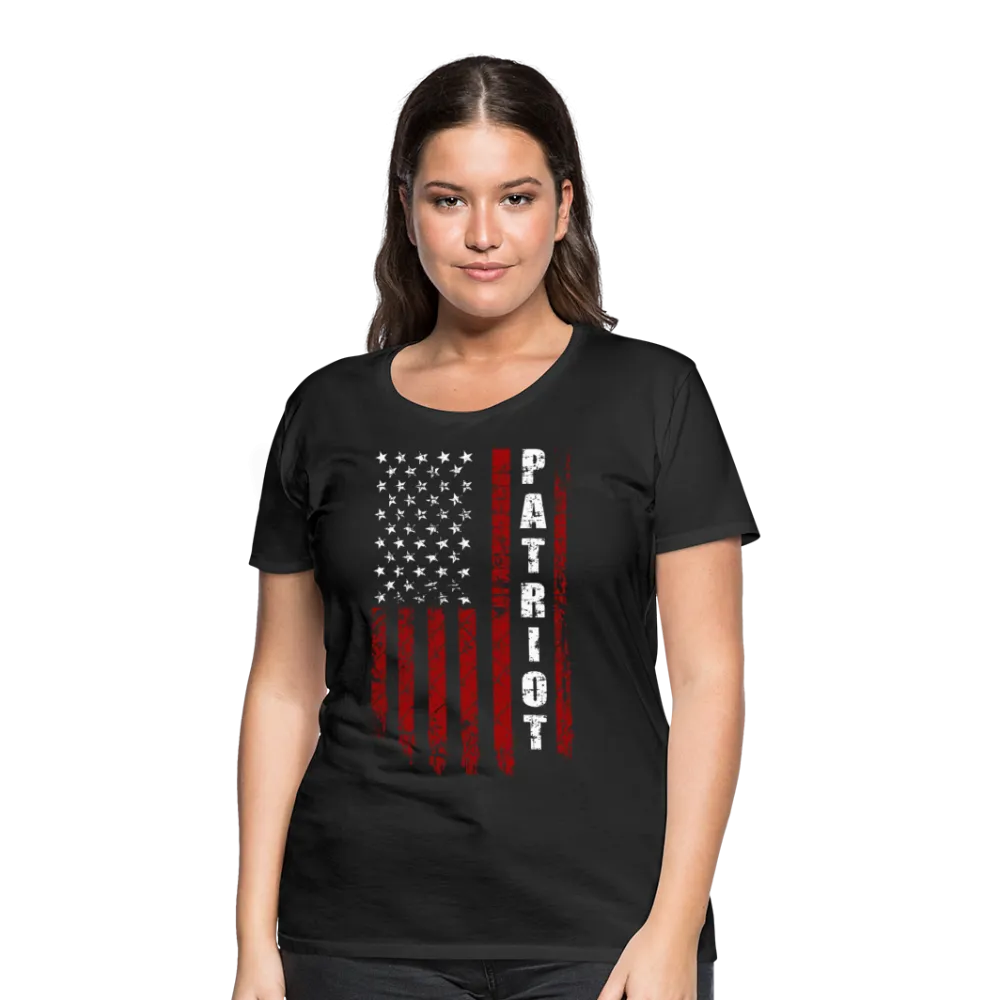 Patriot American Flag Women’s Premium T-Shirt