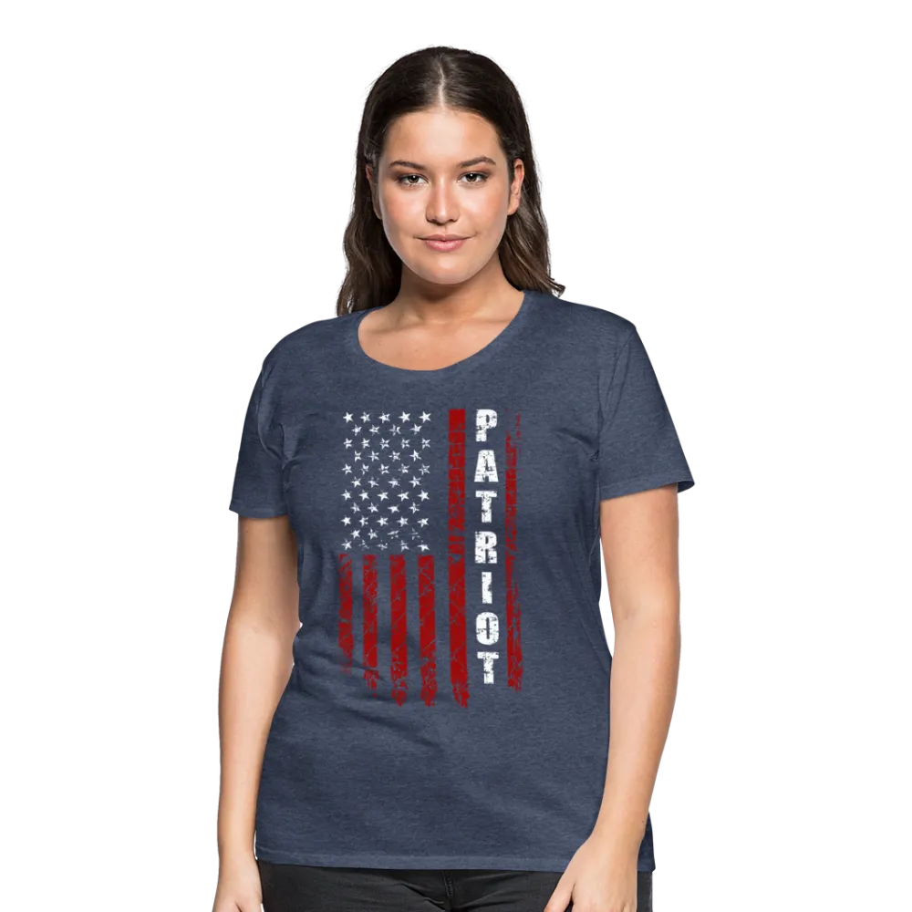 Patriot American Flag Women’s Premium T-Shirt