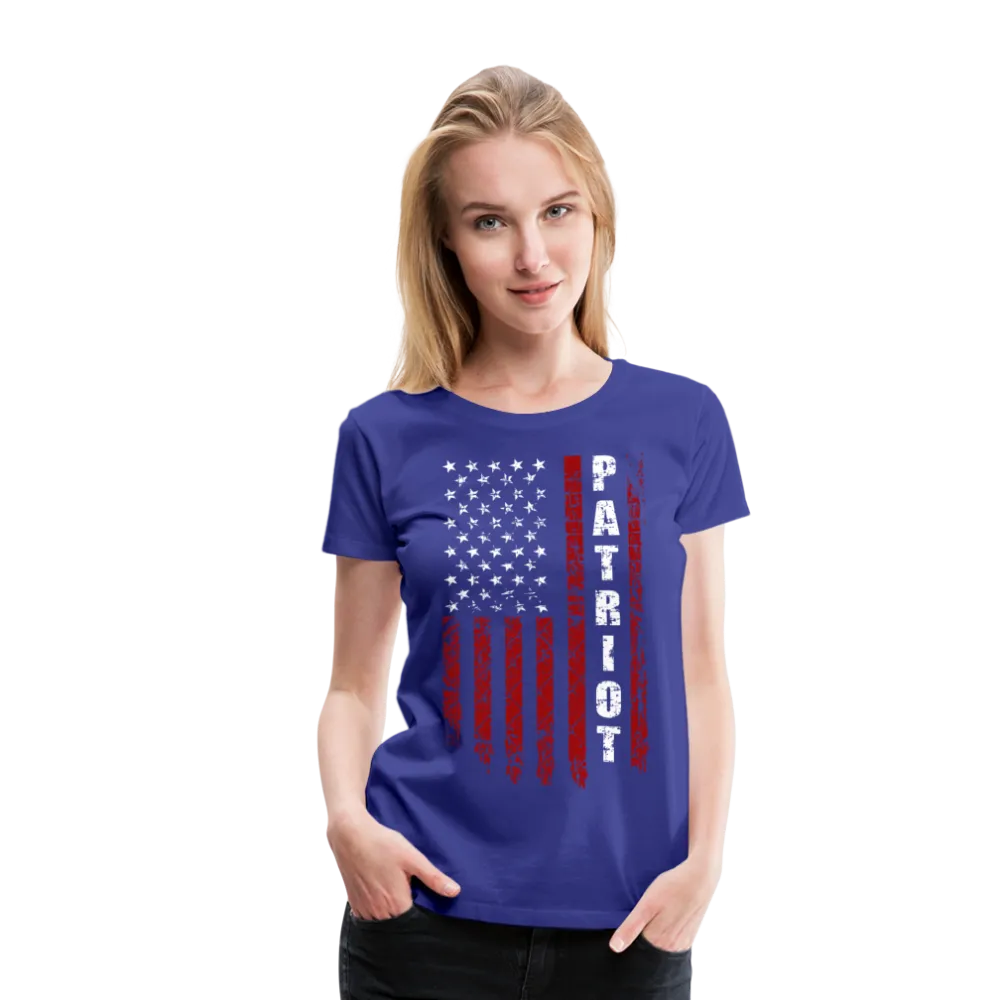 Patriot American Flag Women’s Premium T-Shirt
