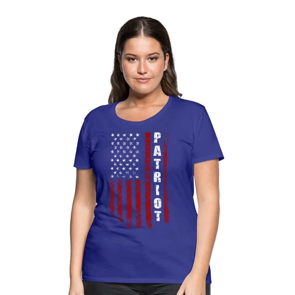 Patriot American Flag Women’s Premium T-Shirt