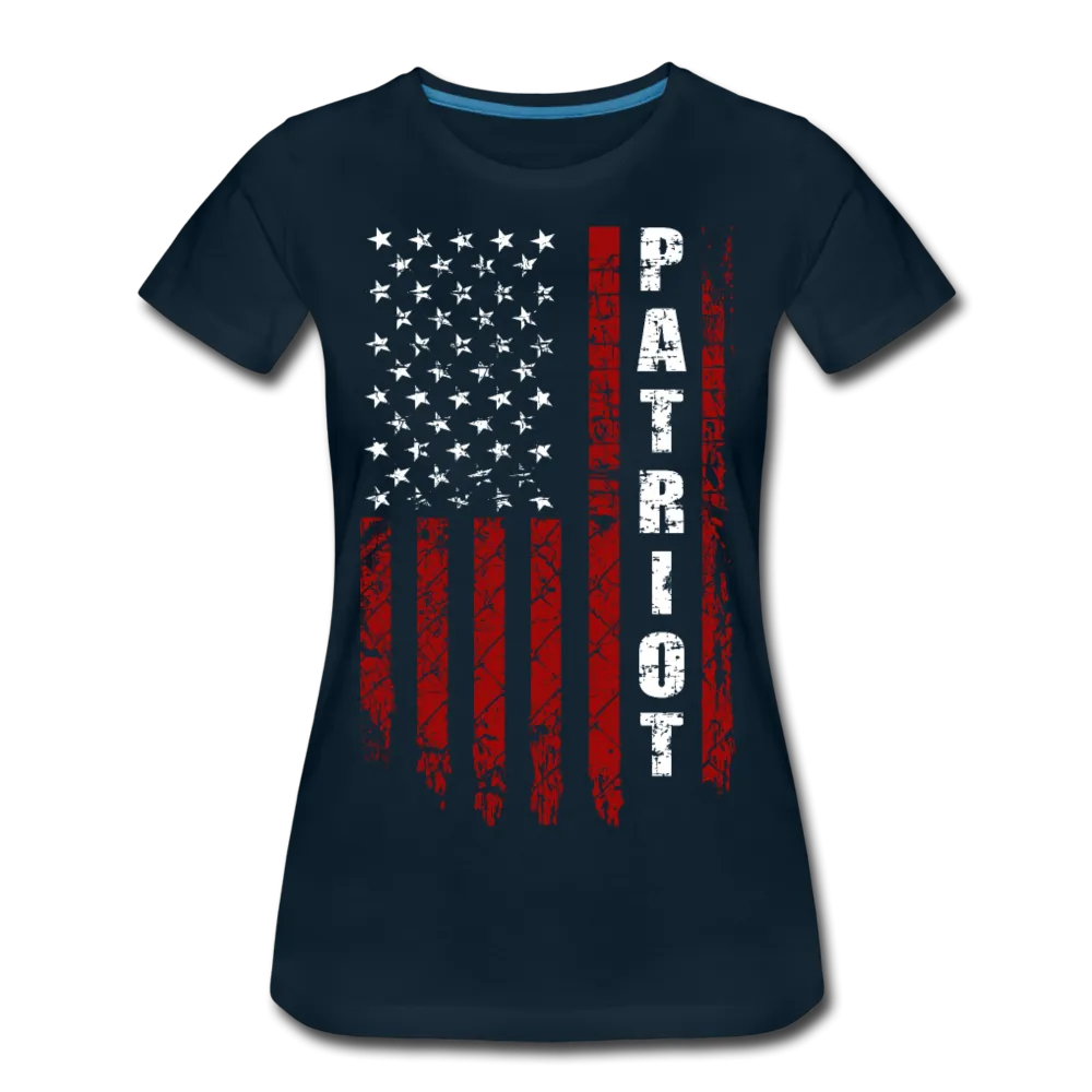 Patriot American Flag Women’s Premium T-Shirt