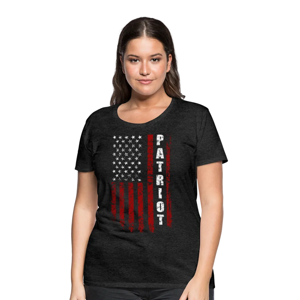 Patriot American Flag Women’s Premium T-Shirt