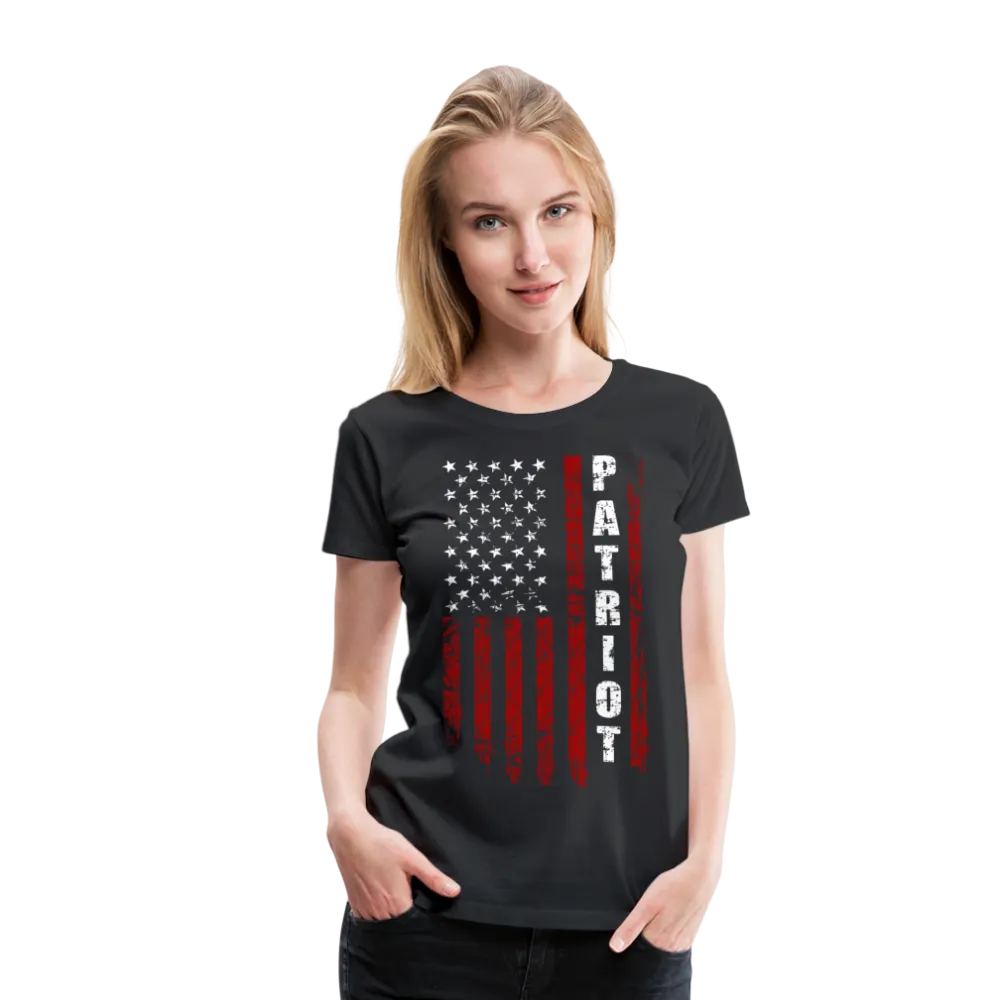 Patriot American Flag Women’s Premium T-Shirt