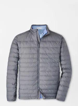 Peter Millar Mens Classic Fit All Course Jacket - IRON