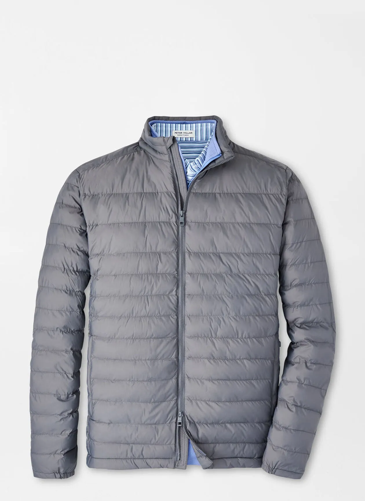 Peter Millar Mens Classic Fit All Course Jacket - IRON