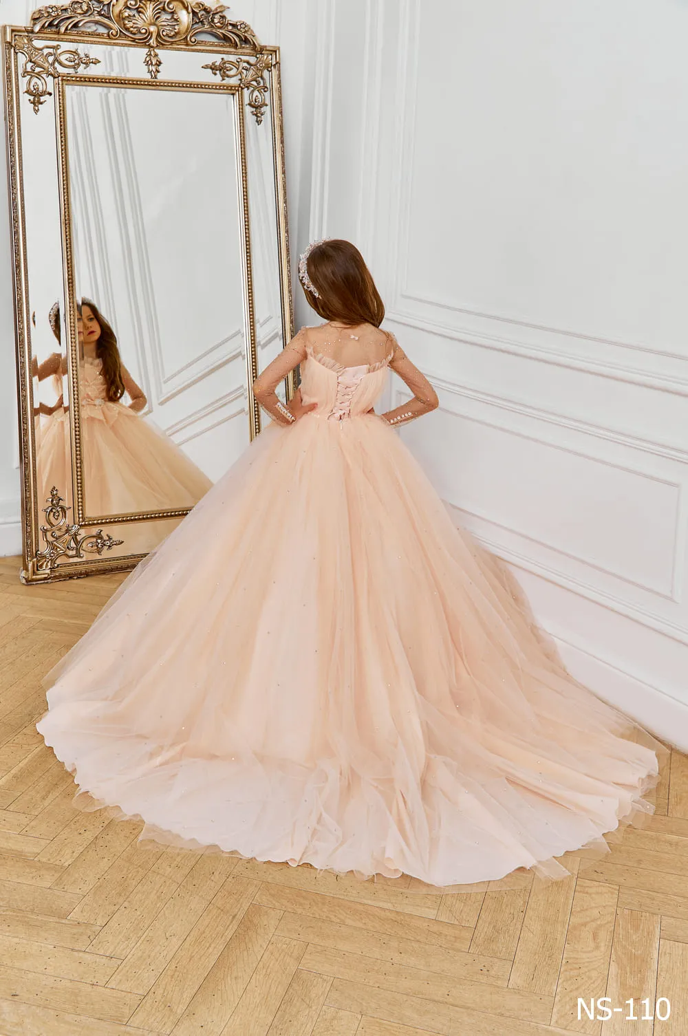 Pink Tulle Dress for Little Bridesmaid