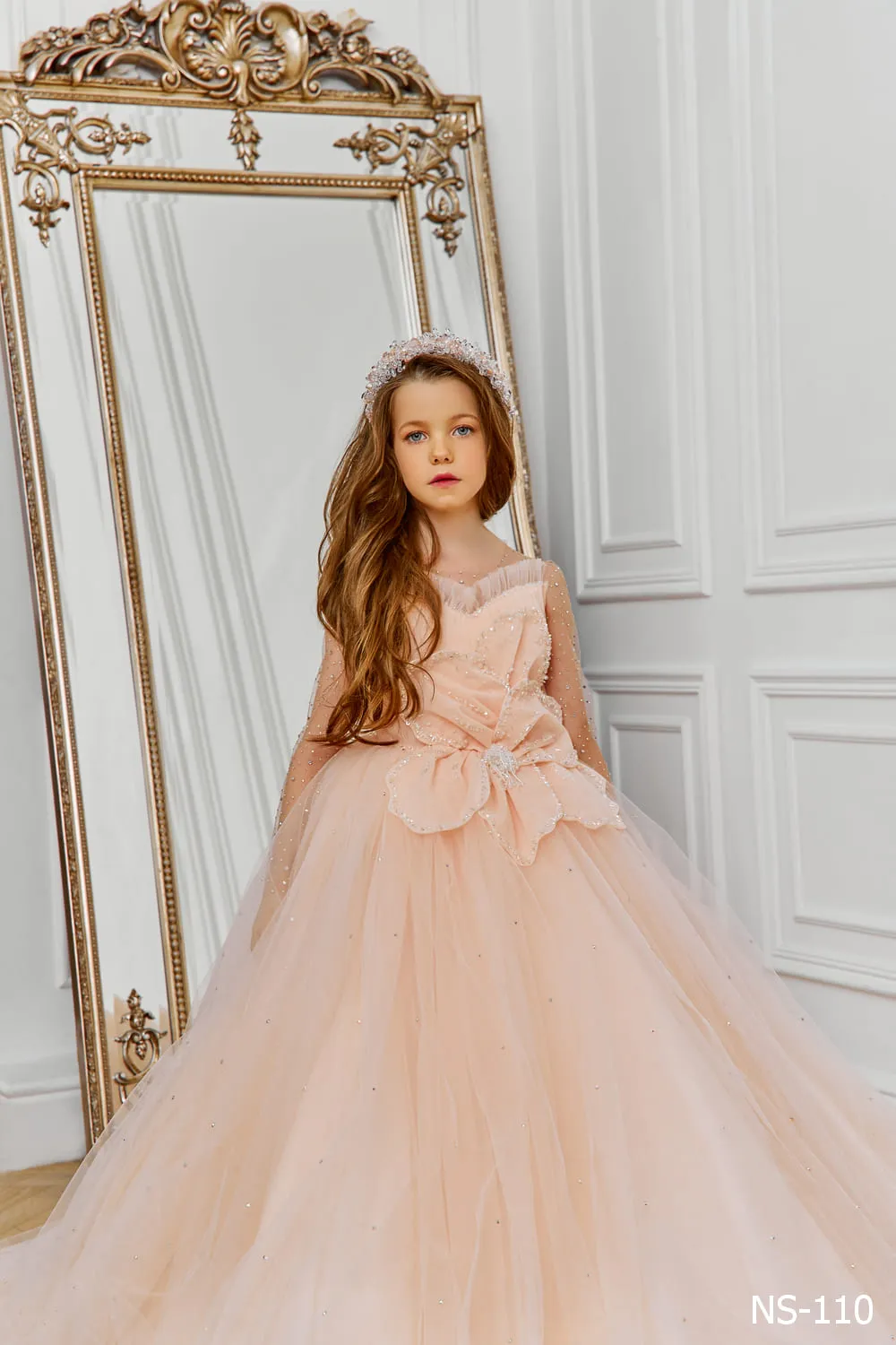 Pink Tulle Dress for Little Bridesmaid