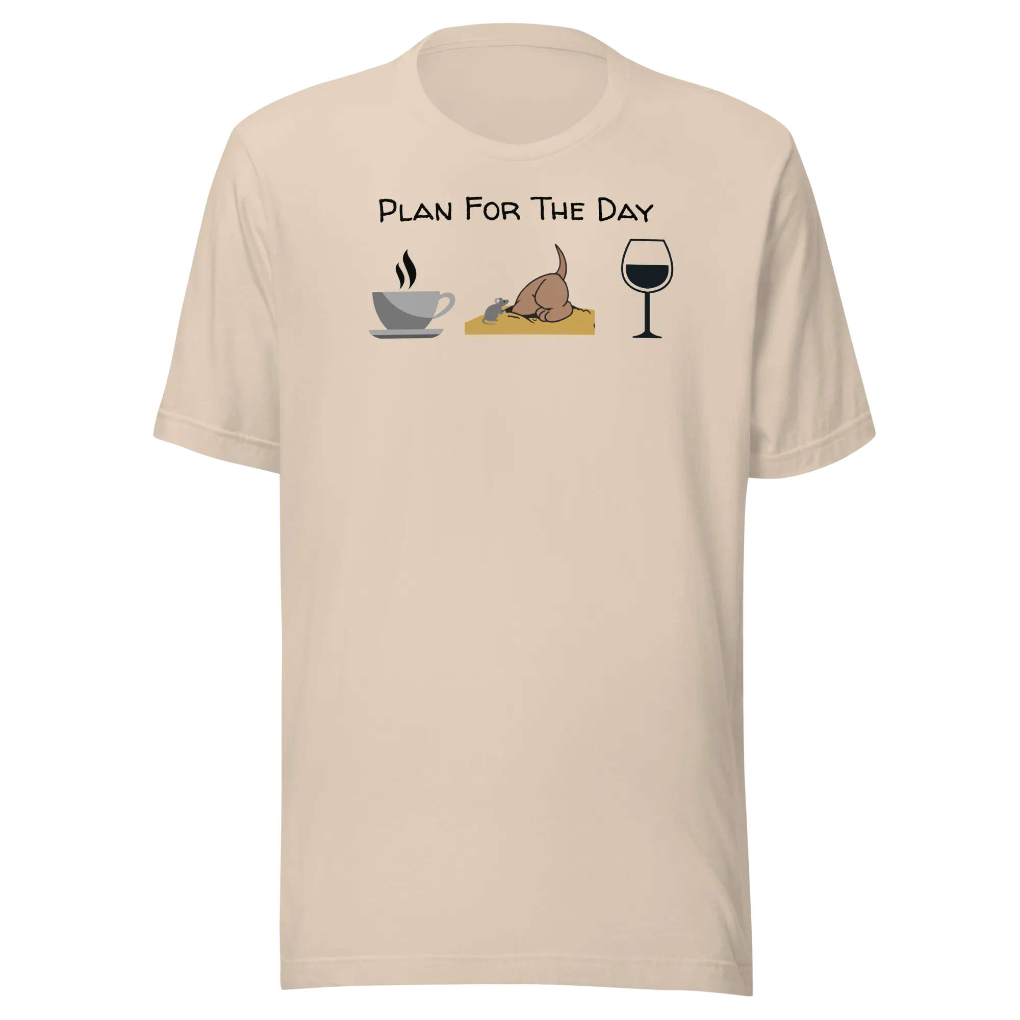 Plan for the Day - Earthdog T-Shirts - Light