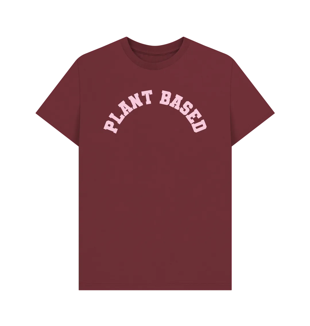 Plant based unisex organic cotton t-shirt