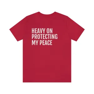 Protecting my Peace - Unisex Jersey Short Sleeve Tee