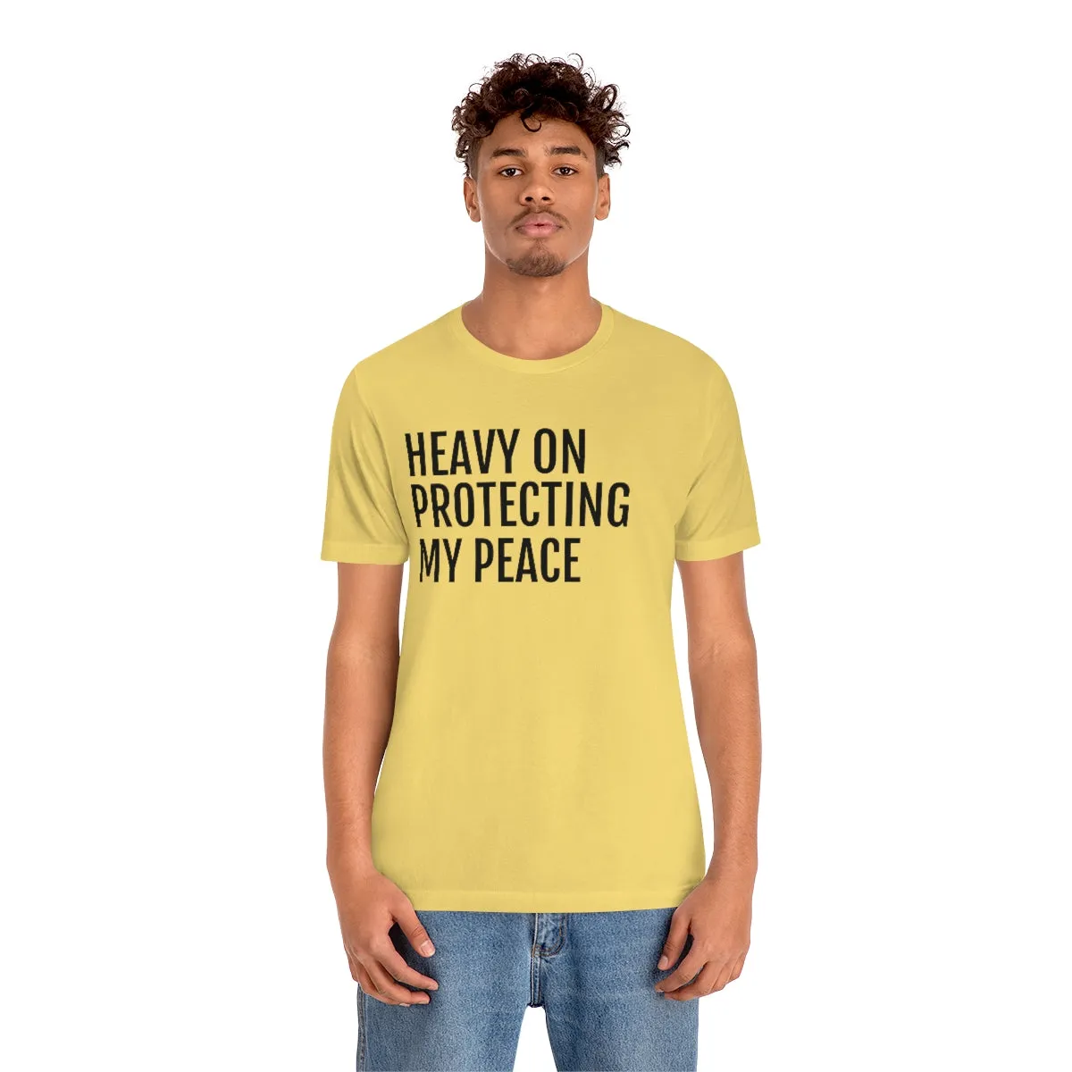 Protecting my Peace - Unisex Jersey Short Sleeve Tee