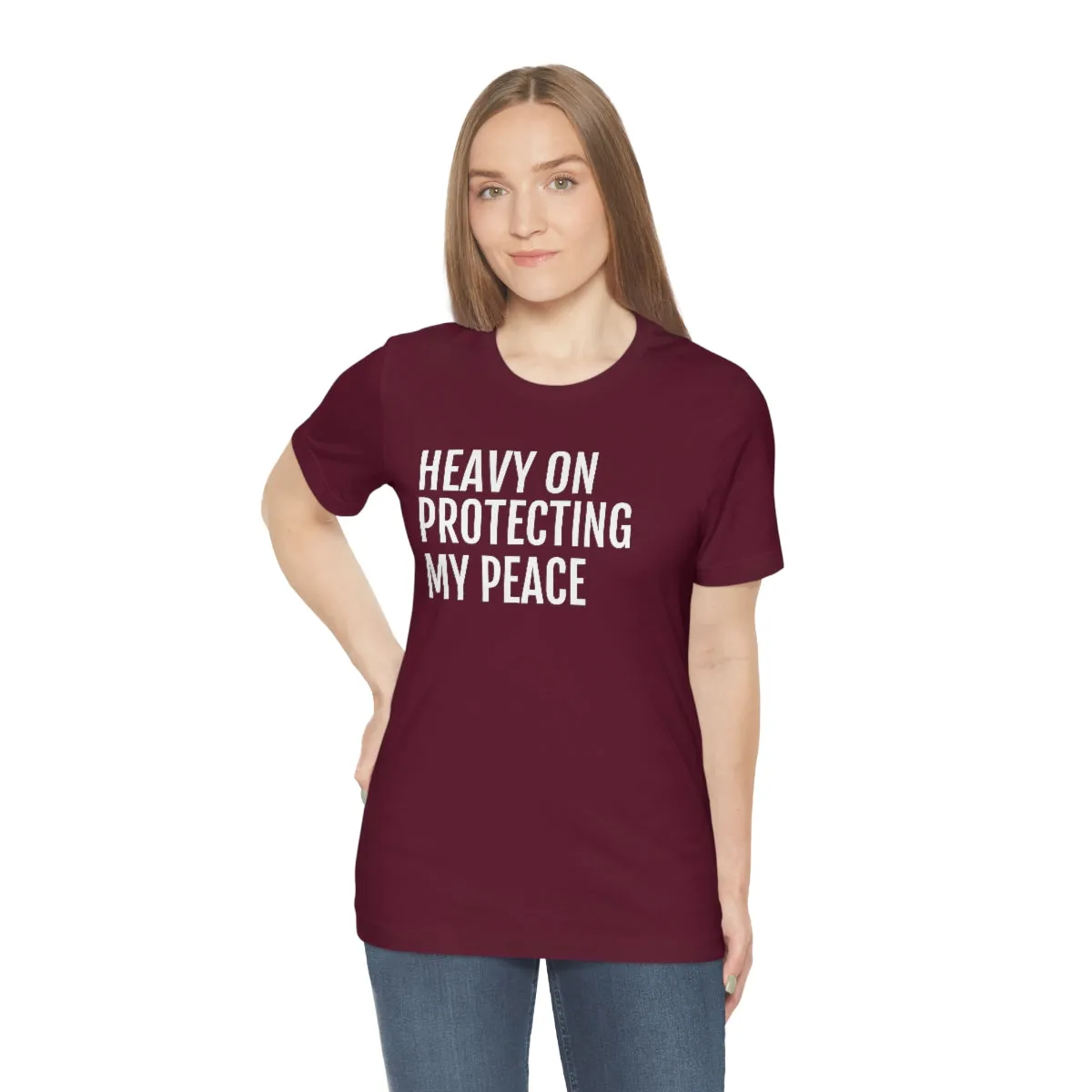 Protecting my Peace - Unisex Jersey Short Sleeve Tee