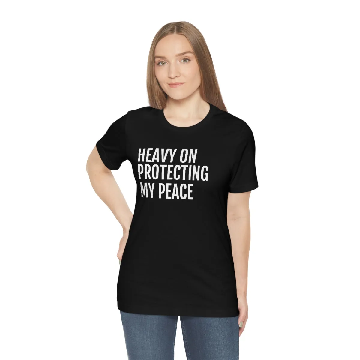 Protecting my Peace - Unisex Jersey Short Sleeve Tee