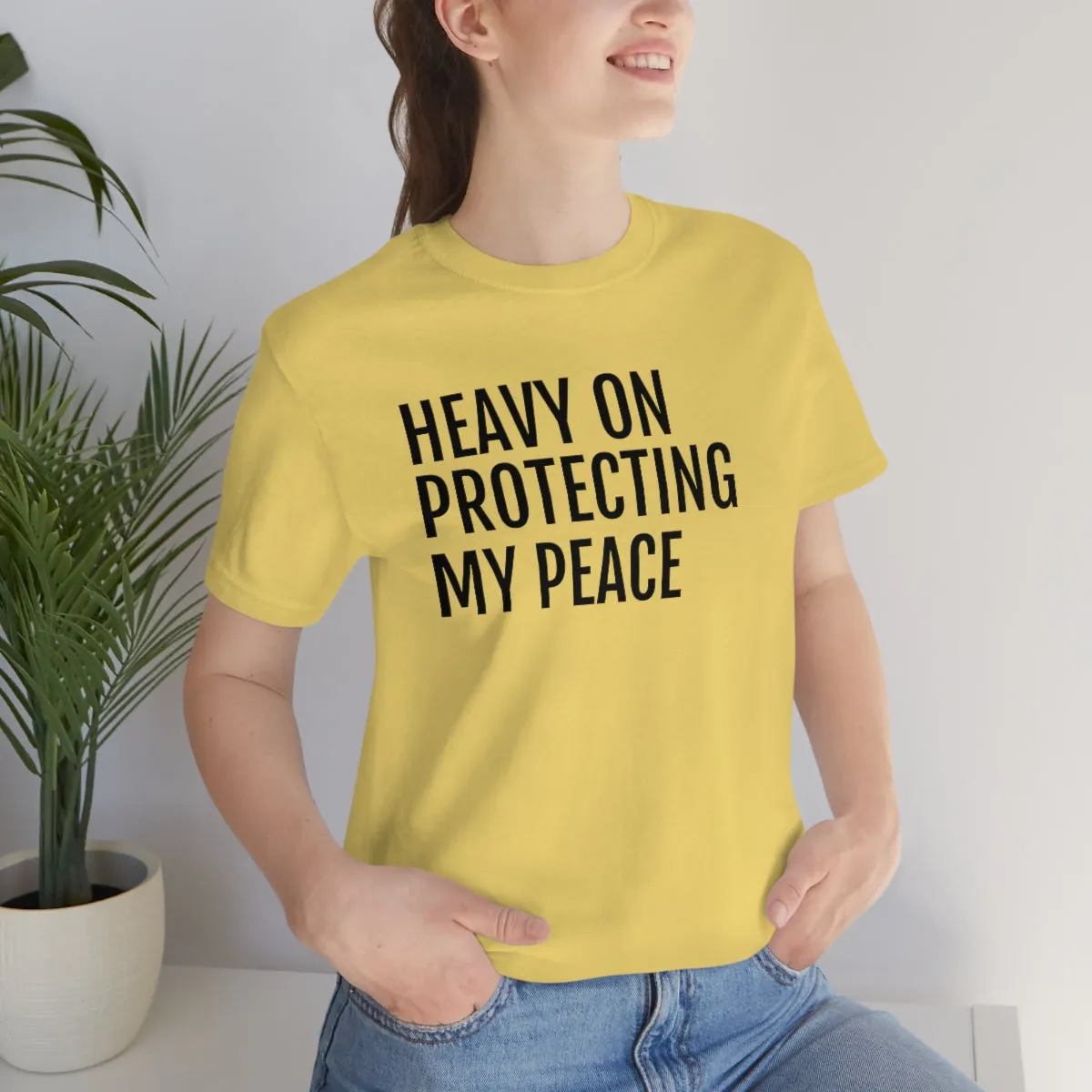 Protecting my Peace - Unisex Jersey Short Sleeve Tee