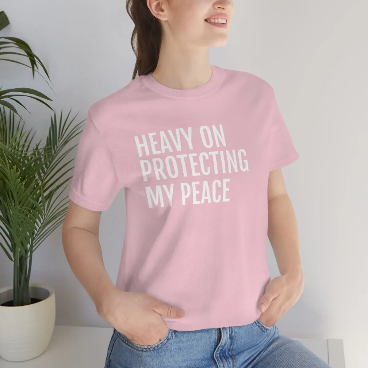 Protecting my Peace - Unisex Jersey Short Sleeve Tee