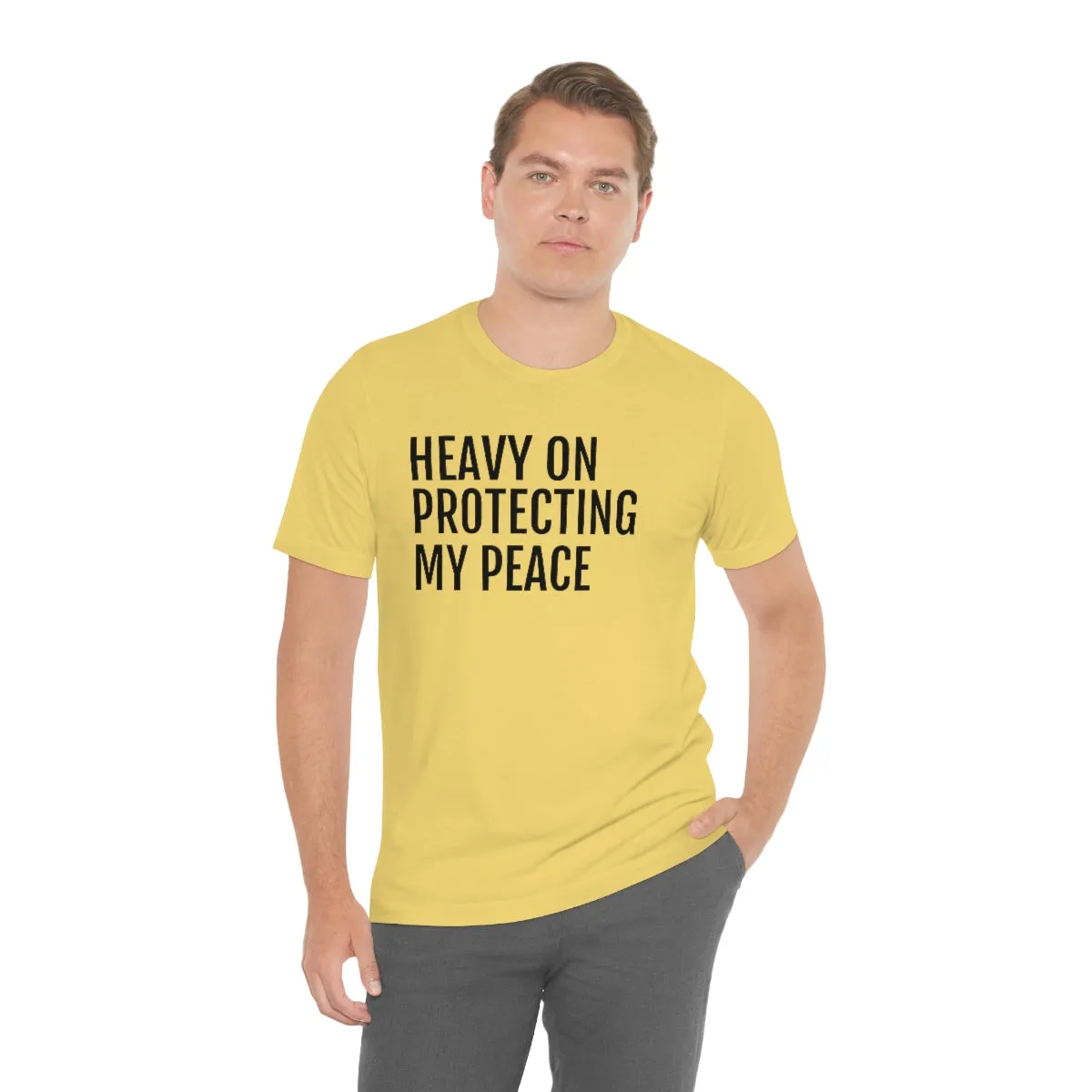 Protecting my Peace - Unisex Jersey Short Sleeve Tee