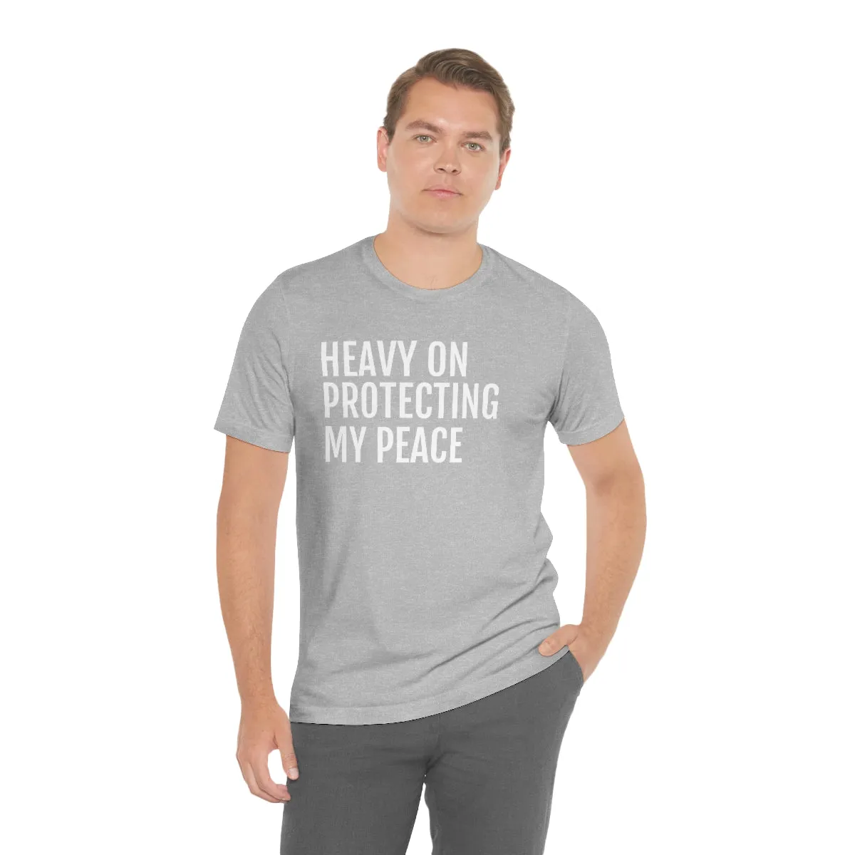 Protecting my Peace - Unisex Jersey Short Sleeve Tee
